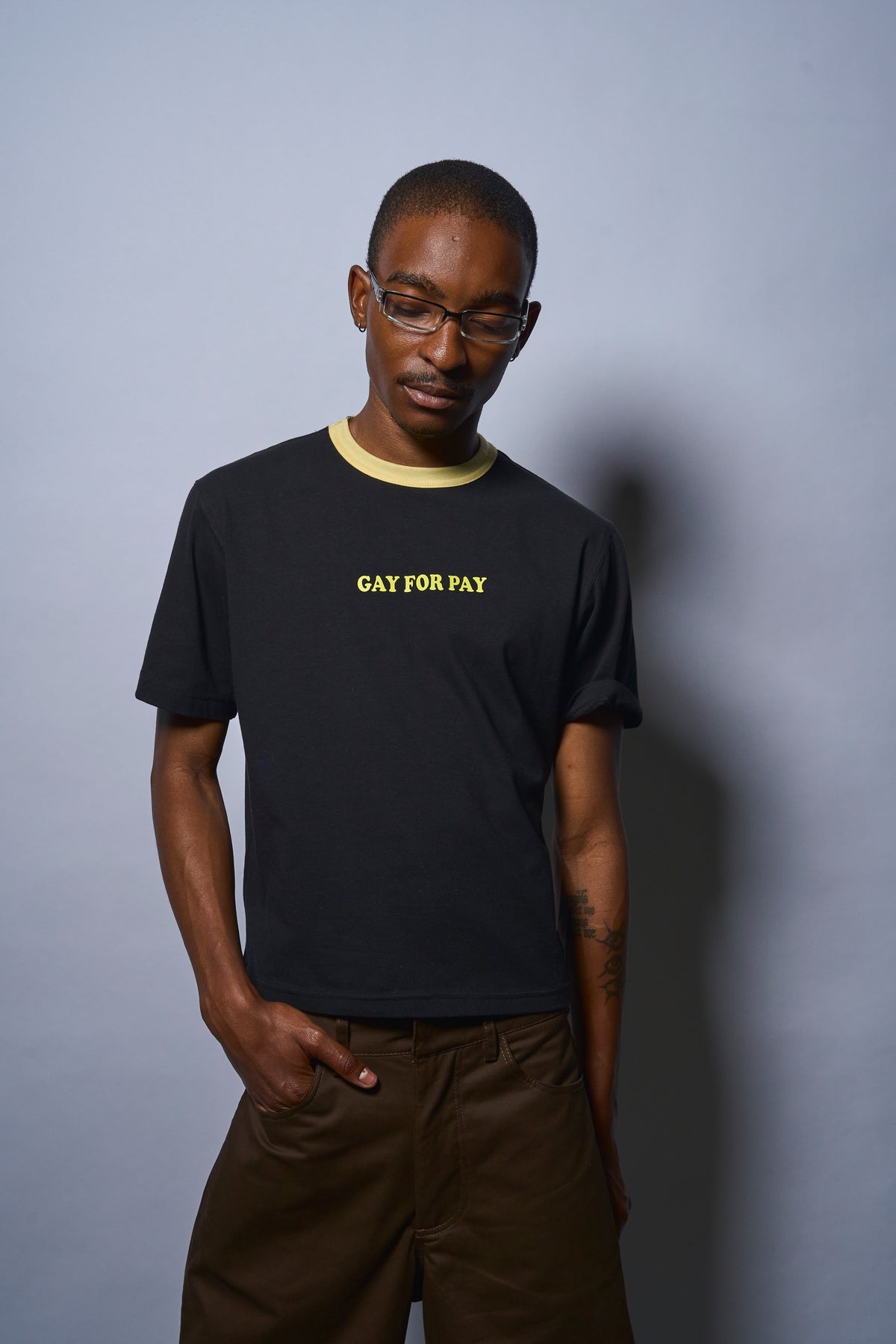 Nao Serati - Gay for pay - Ringer Tee (B)