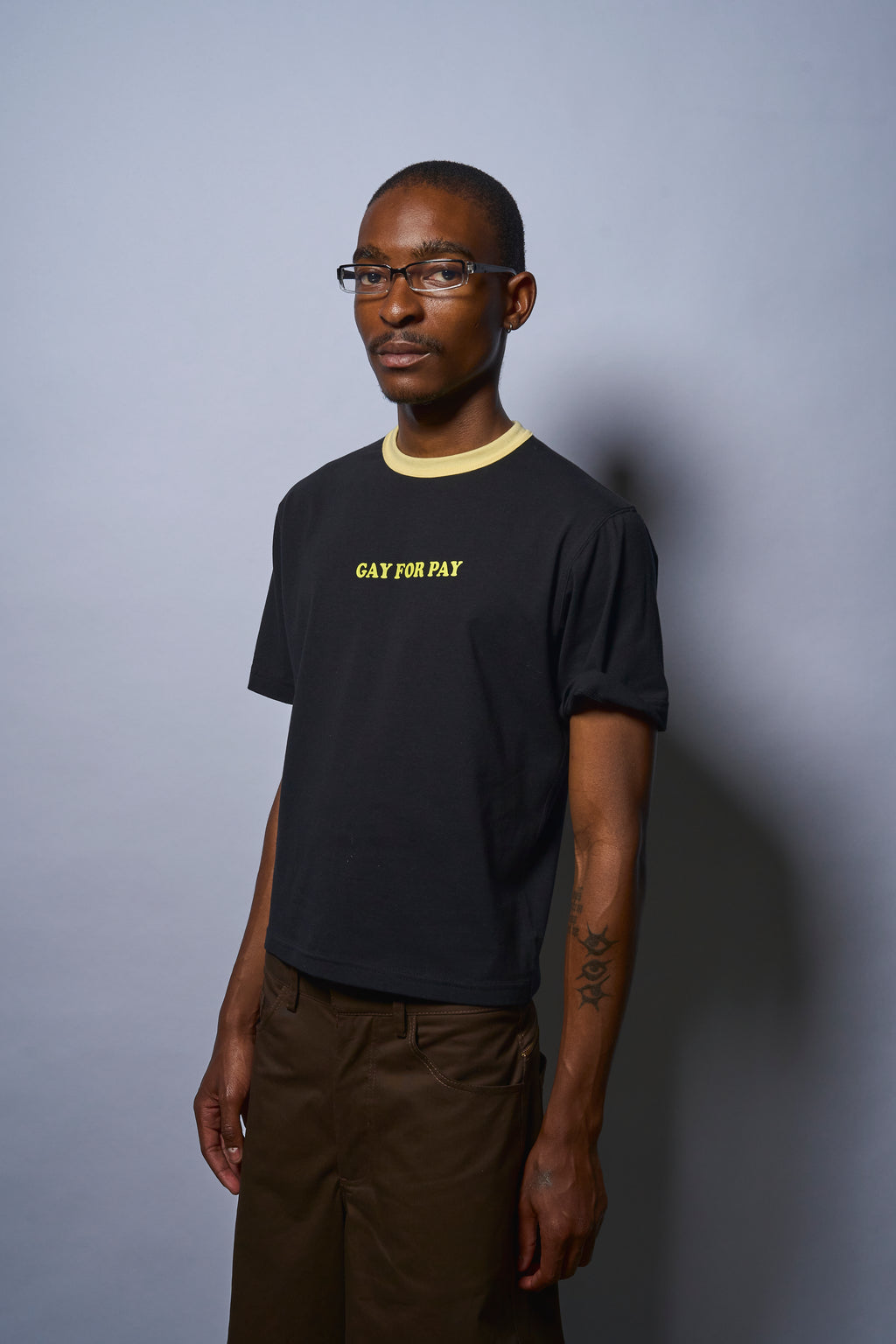 Nao Serati - Gay for pay - Ringer Tee (B)