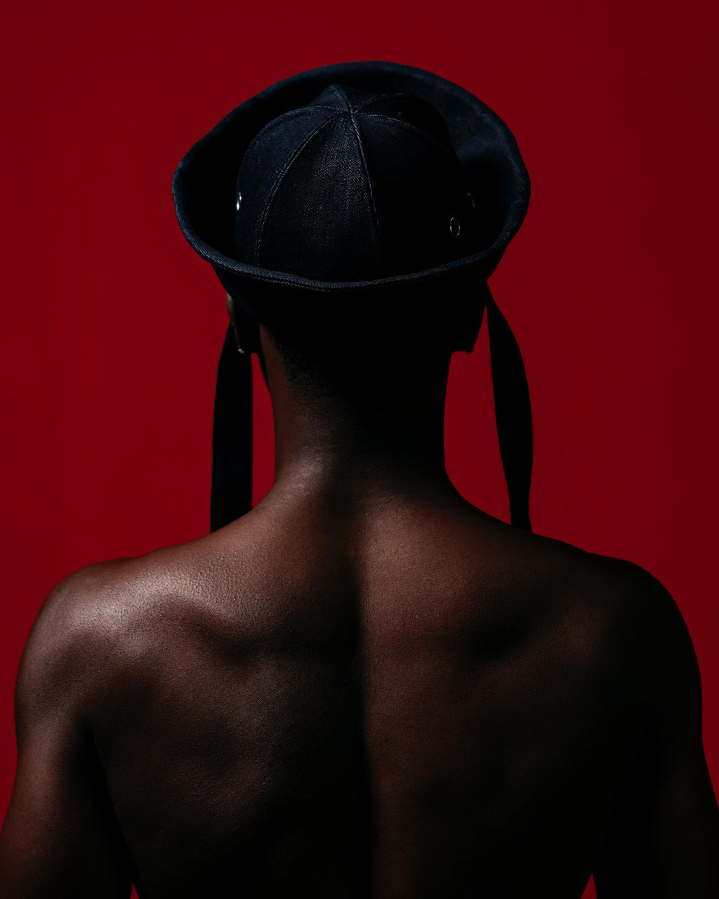 Denim Sailor Hat