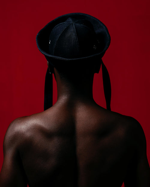 Denim Sailor Hat